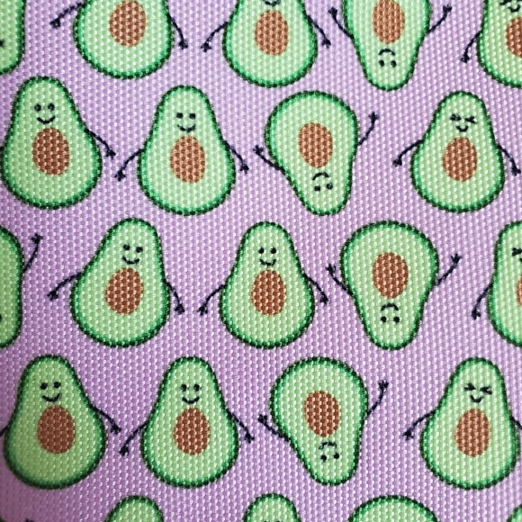 Adorable Avocado Cosmetic Bags, Set of 2 - Picture 3 of 4